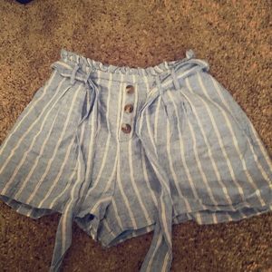 Paper bag shorts from american eagle